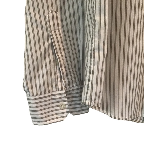 Calvin Klein Jeans stripe button down shirt - Picture 3 of 5